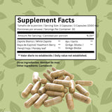 GREEN ROYALTY Herbal Supplement 1500mg bottle with cap open