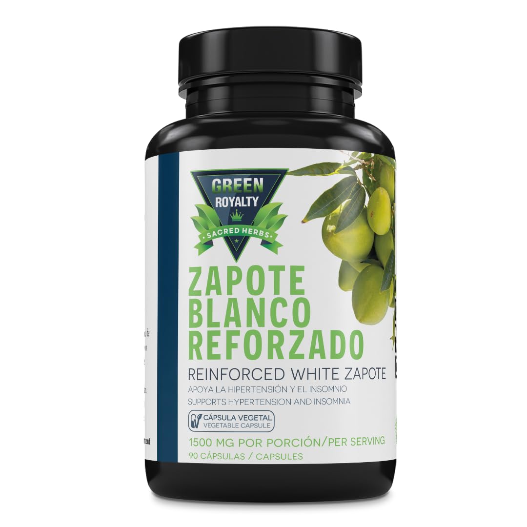 GREEN ROYALTY Herbal Supplement 1500mg capsule bottle front view