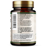 Green Tea Extract capsules on a wooden surface