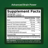 GREEN VALLEY NATURALS Brain Fog Reducer 50g packaging
