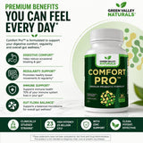 GREEN VALLEY NATURALS ComfortPro Probiotic Supplement packaging