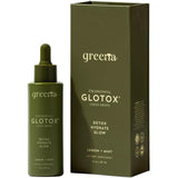 Greena Chlorophyll Drops 3000mg front view with glass bottle