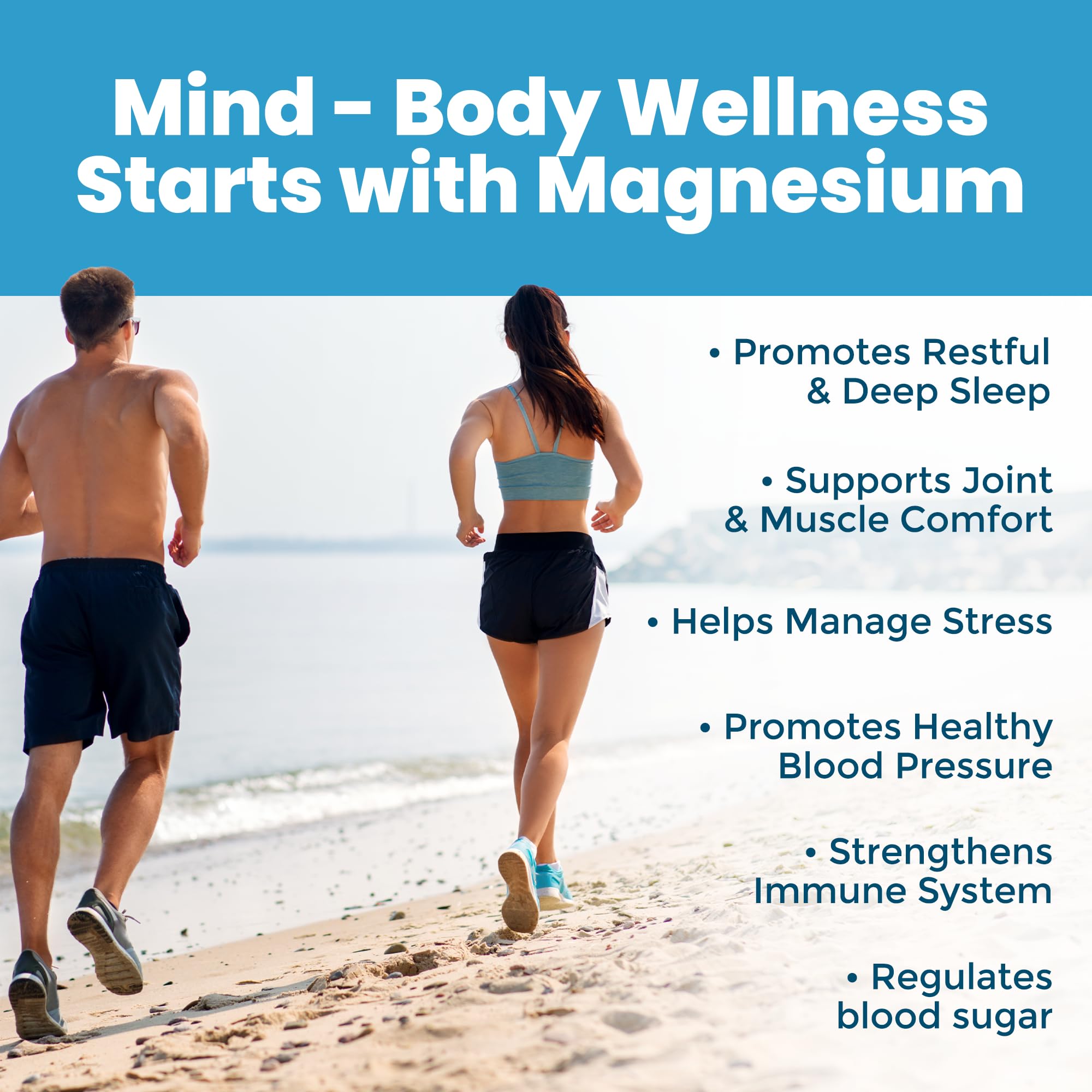 GreeNatr 4-in-1 Magnesium Blend capsules in hand
