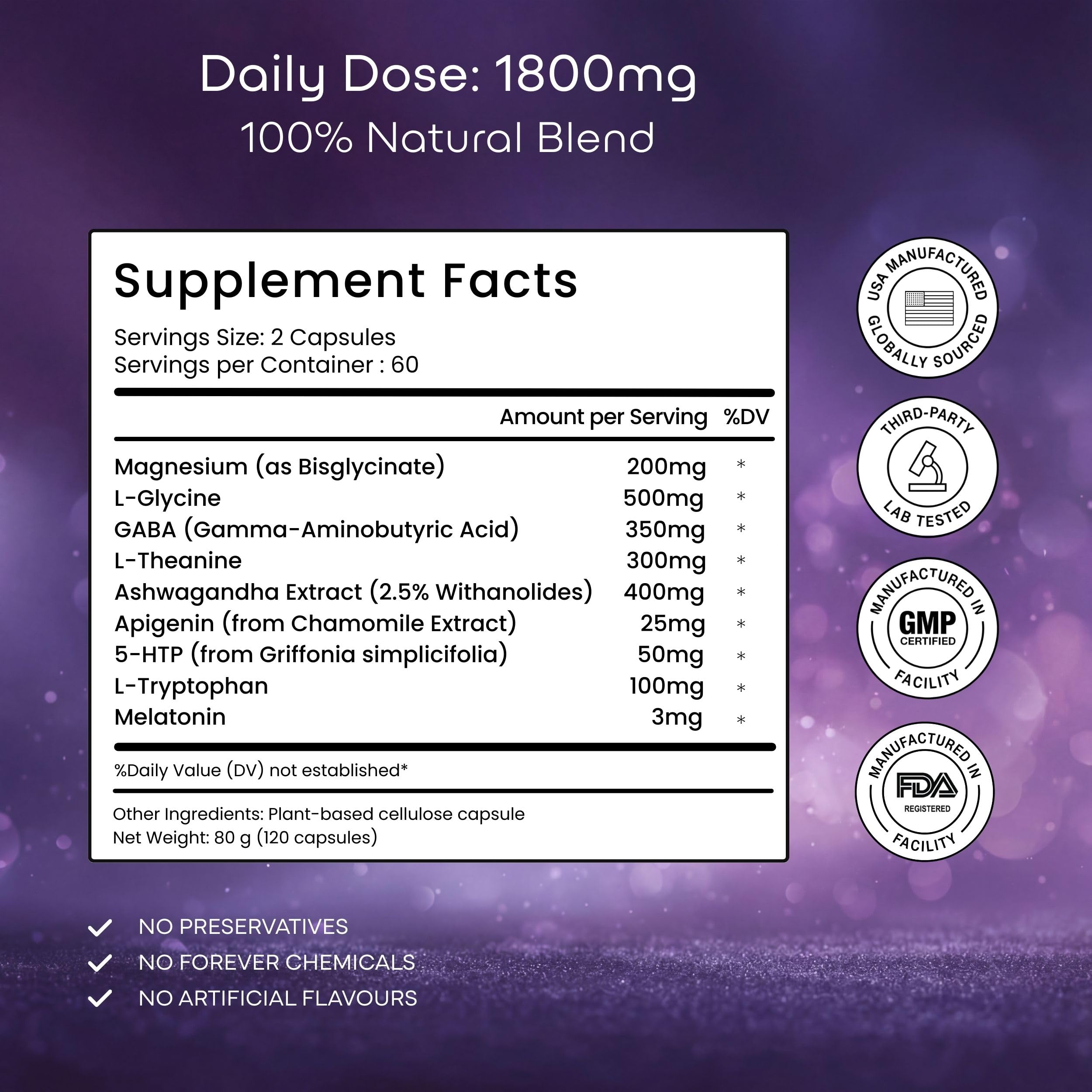 GreenLab Neuro Sleep+ capsule close-up