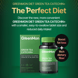 GREENMON Green Tea with Aloe Vera Extract side view showing packaging