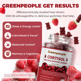 GREENPEOPLE Ashwagandha Gummies close-up of gummies