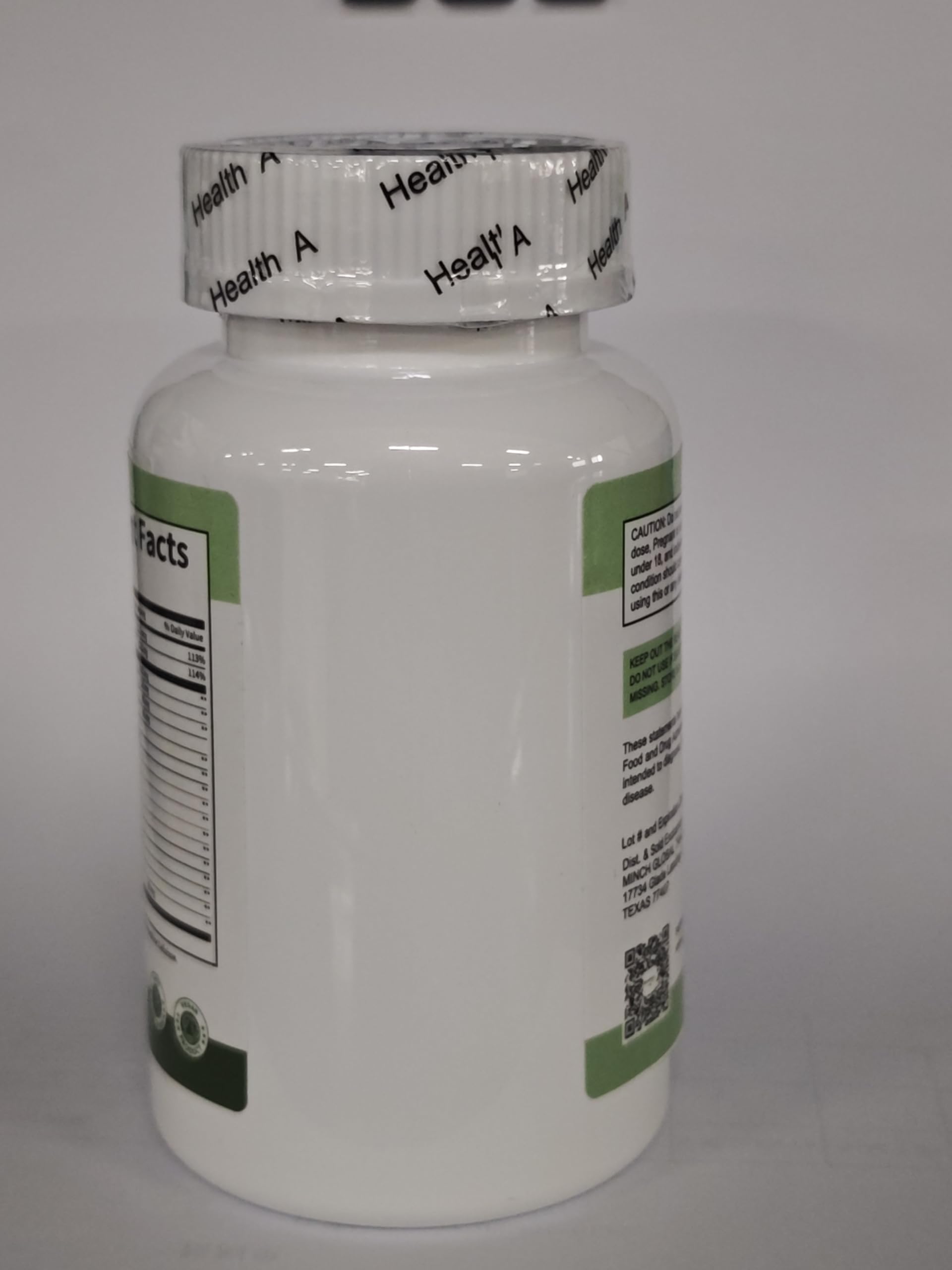 GREENPEOPLE Berberine Capsules 1500mg opened bottle showing capsules