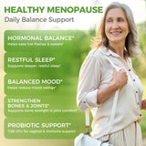 GREENPEOPLE Black Cohosh Menopause Support Capsules side view