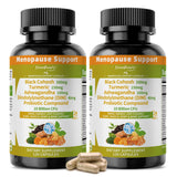 GREENPEOPLE Black Cohosh Menopause Support Supplement front view