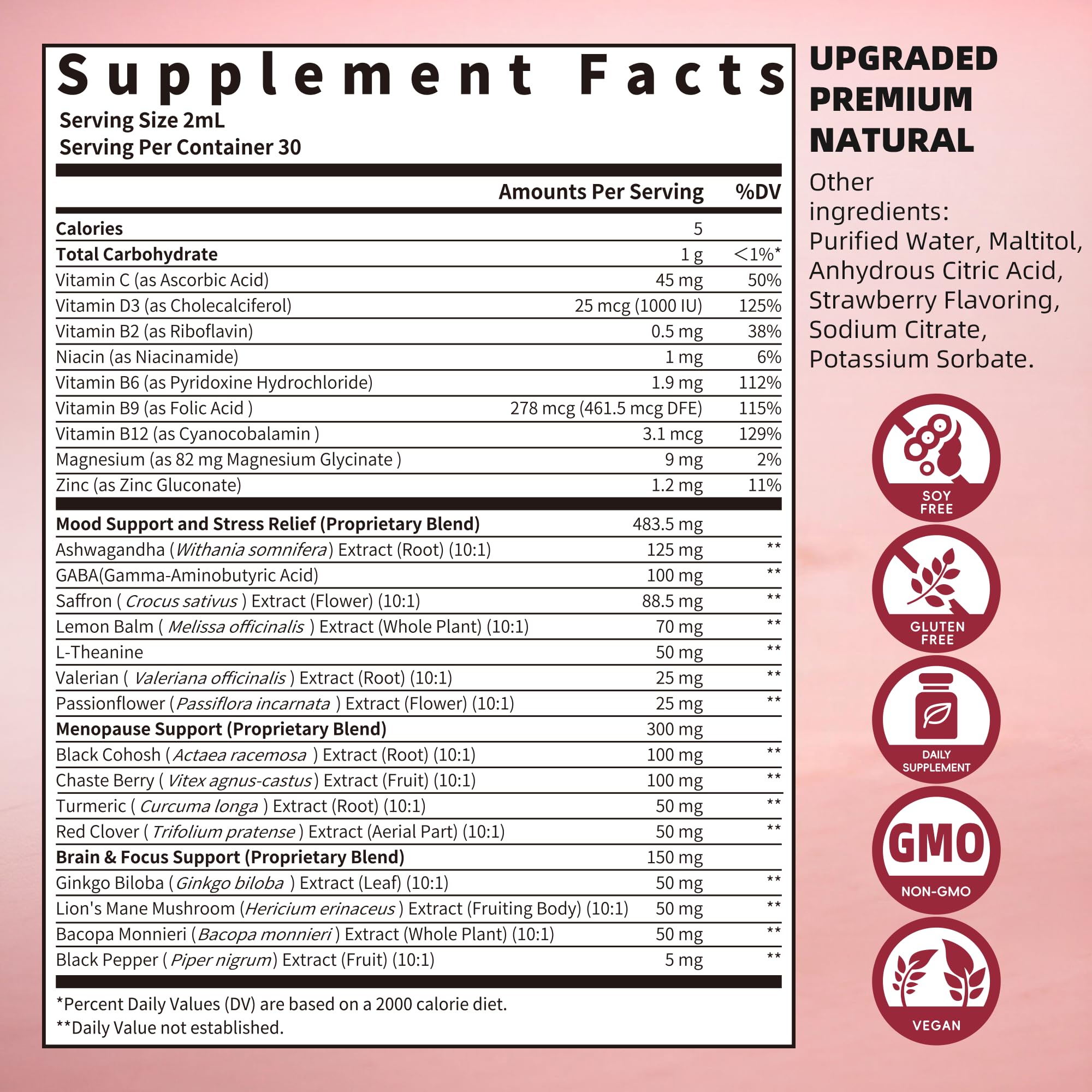 GREENPEOPLE Herbal Supplement 24-in-1 bottle on table