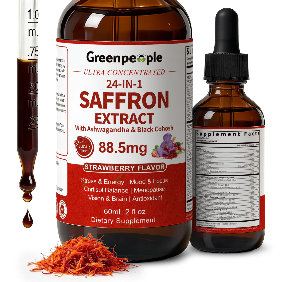 GREENPEOPLE Herbal Supplement 24-in-1 front view