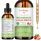 GREENPEOPLE Magnesium Citrate & Glycinate Liquid Drops front view