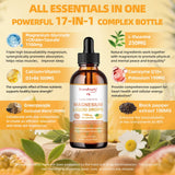 GREENPEOPLE Magnesium Drops in pineapple flavour