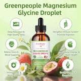 GREENPEOPLE Magnesium Liquid Drops in a glass of water