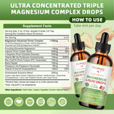 GREENPEOPLE Magnesium Liquid Drops lifestyle scene with fruits
