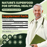 GREENPEOPLE Moringa Capsules opened bottle showing capsules