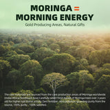 GREENPEOPLE Moringa Capsules with a measuring spoon