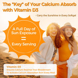 GREENPEOPLE Vitamin D3 K2 Softgels serving size on spoon