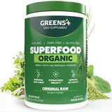 Greens+ Organic Raw Superfood Powder 240g front view