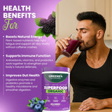Greens+ Organic Superfood Wild Berry ingredients list