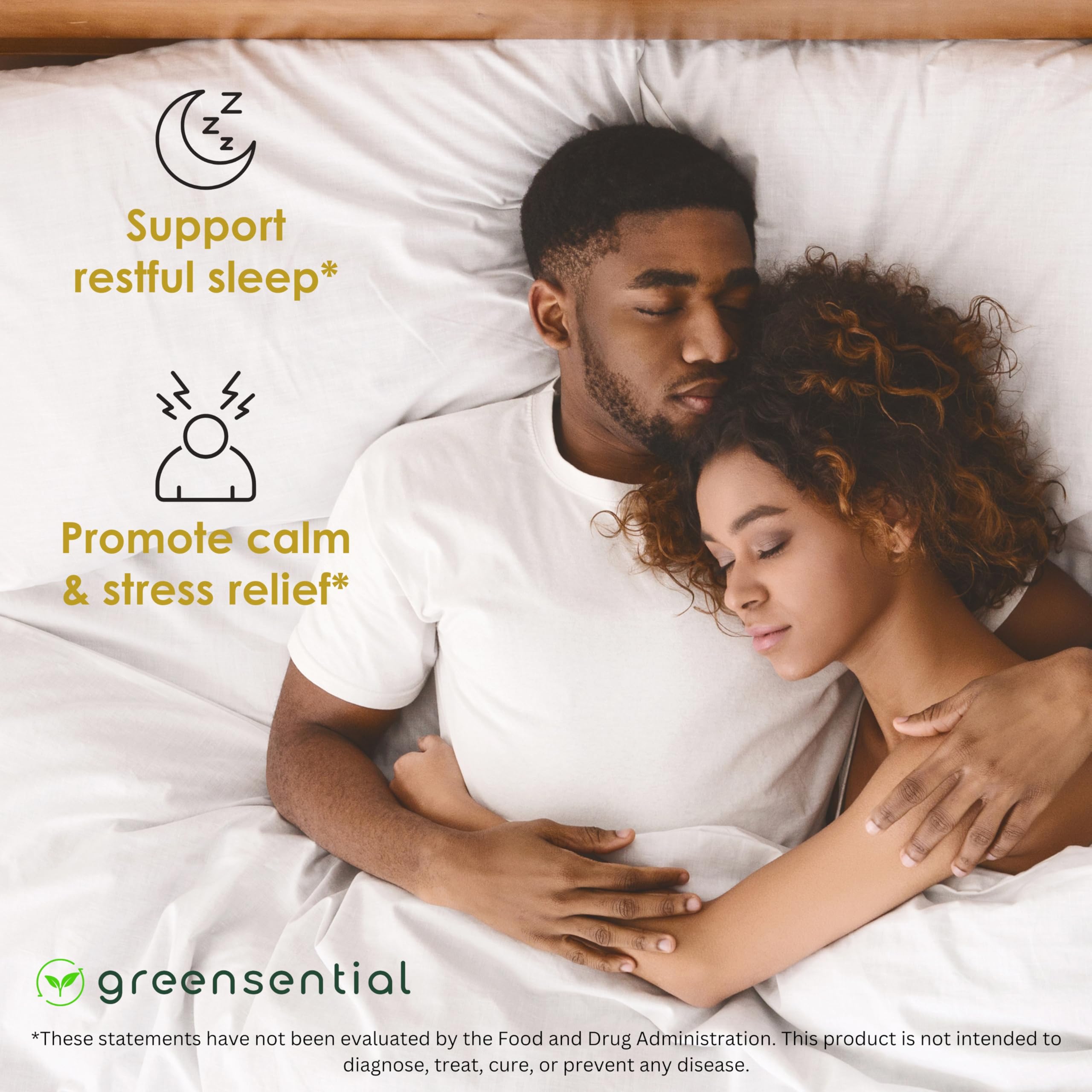 Greensential Magnesium Supplement 500mg bottle with natural background