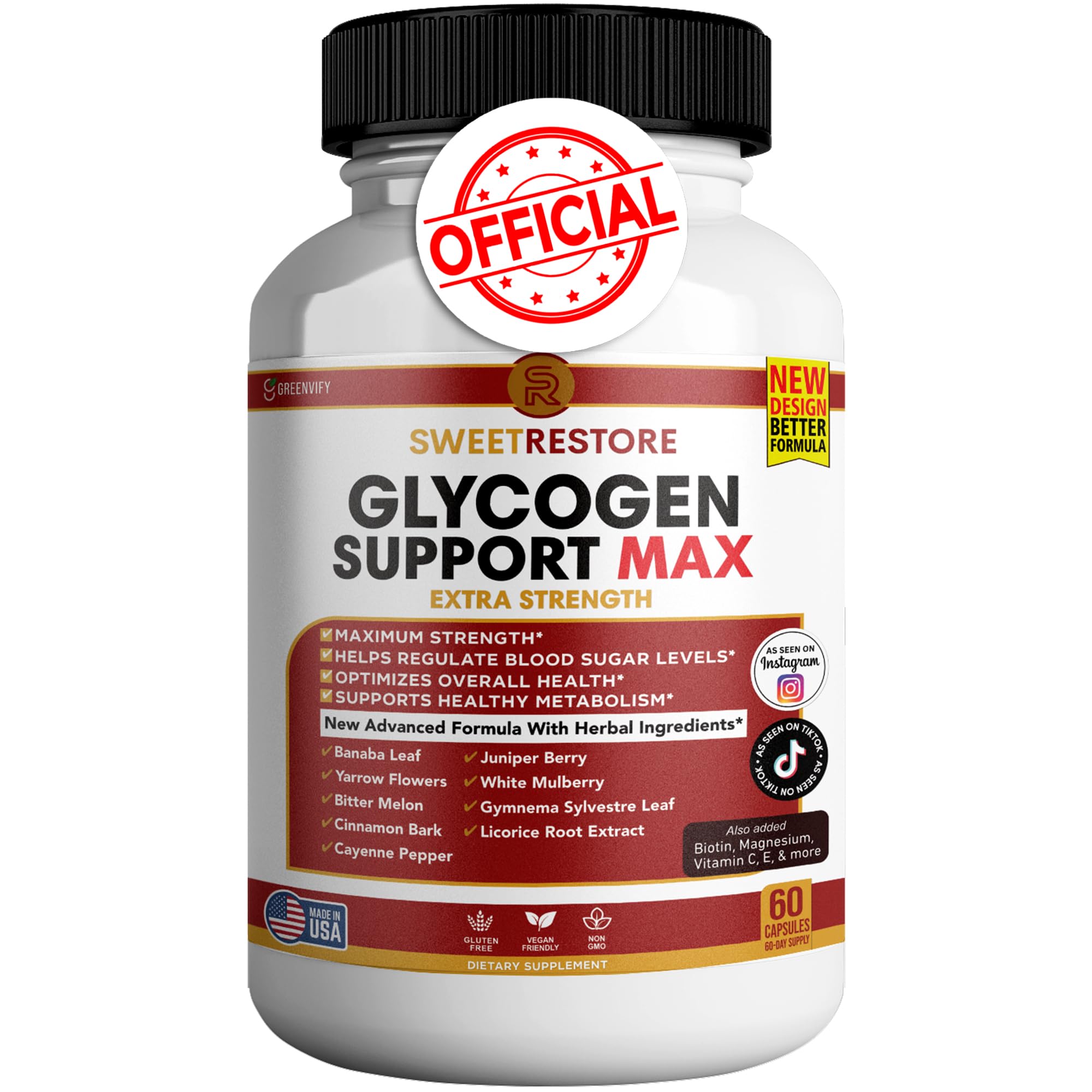GREENVIFY Magnesium Capsules front view with packaging