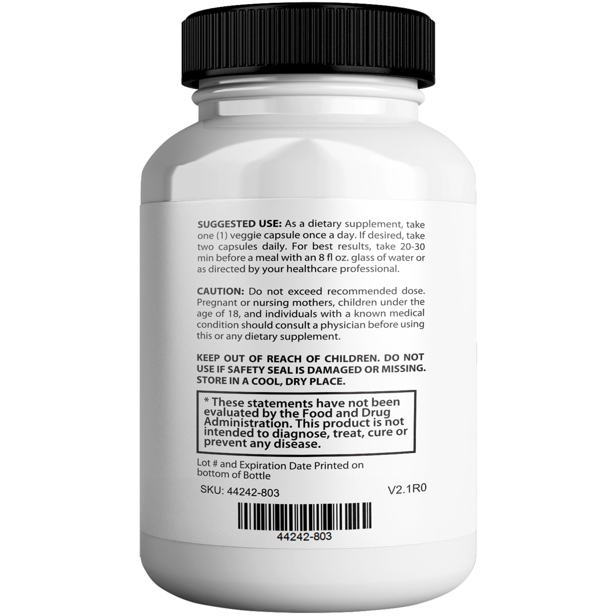 GREENVIFY Magnesium Capsules lifestyle scene with a glass of water