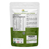 Grenera Organic Moringa Powder resealable pouch on kitchen counter