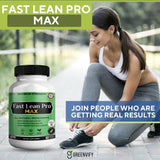 GRENVIFY Fast Lean Pro Max vegan supplement bottle with cap