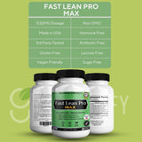 GRENVIFY Fast Lean Pro Max vegan supplement capsules close-up