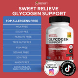 GRENVIFY Sweet Relief Glycogen Support 68g nutritional information