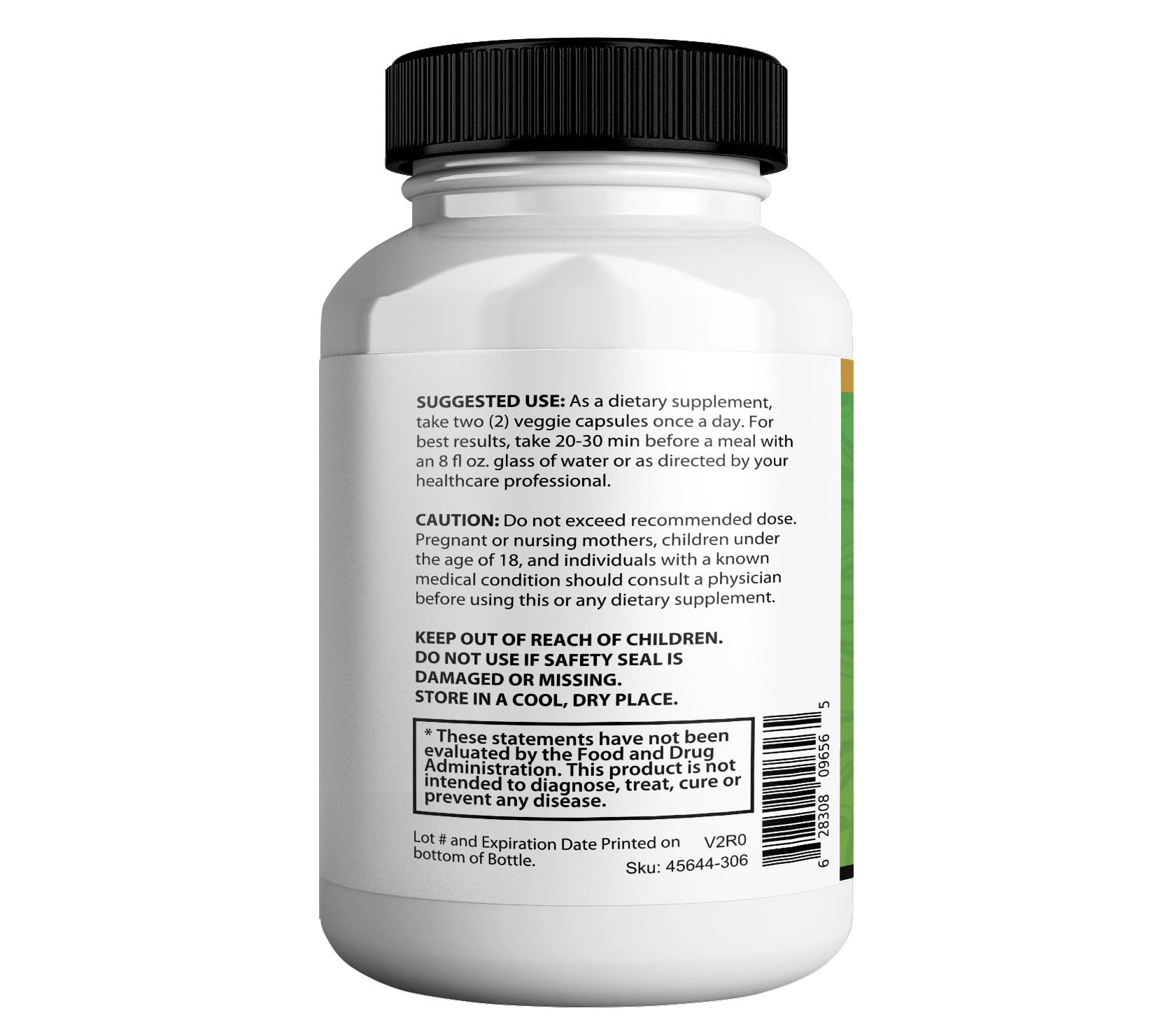 GRENVIFY Tonic Greens Max ingredients list close-up