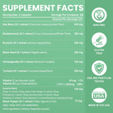 Grevol Sea Moss Capsules in a lifestyle setting