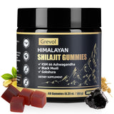 Grevol Shilajit Gummies front view of packaging