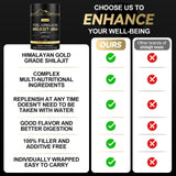 Grevol Shilajit Gummies in hand outdoors