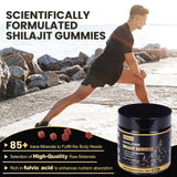 Grevol Shilajit Gummies with lifestyle setting