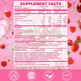 Grewellogy daily Fiber Gummies bottle side view