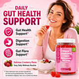 Grewellogy daily Fiber Gummies serving size on a plate