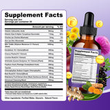 Grewellogy Milk Thistle Liquid Drops packaging details