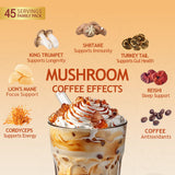 GRGTP Adaptogenic Mushroom Coffee Blend ingredients close-up