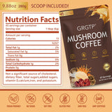 GRGTP Adaptogenic Mushroom Coffee Blend serving suggestion