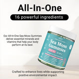 GRGTP gummies packaging with black seed oil mention