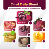 GriMed Beet Root Capsules with measuring spoon