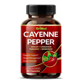 GriMed Cayenne Pepper Capsules 150 count front view