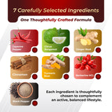 GriMed Cayenne Pepper Capsules with measuring spoon