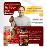GriMed Cinnamon Supplement 118g capsules on a wooden table