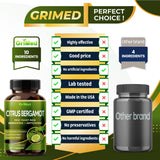 GriMed Citrus Bergamot bottle with label