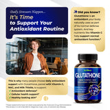 GriMed Glutathione Supplement with Milk Thistle and Collagen ingredients