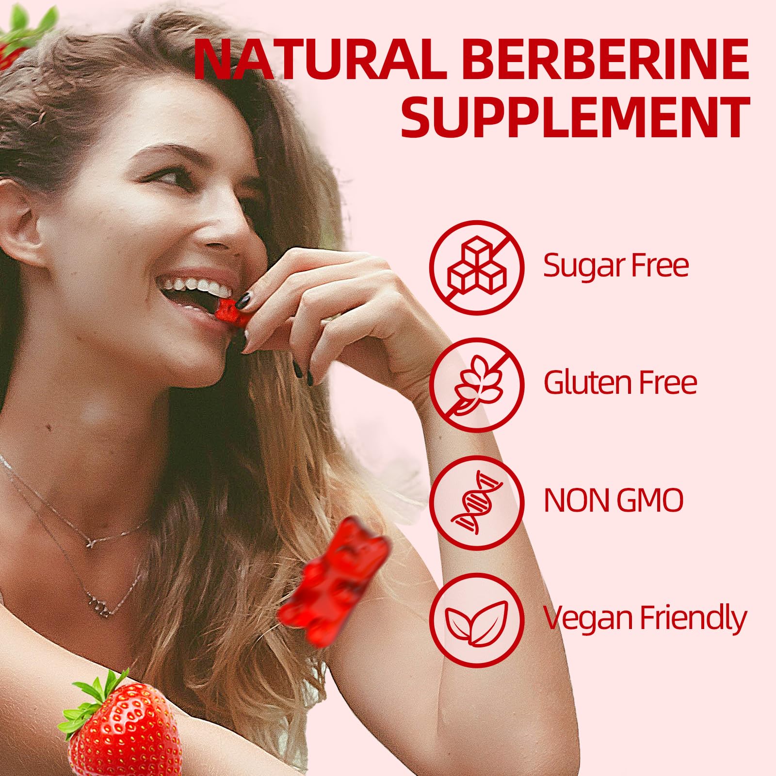GrnLife Berberine Gummies back of the bottle