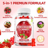 GrnLife Berberine Gummies ingredients list on packaging